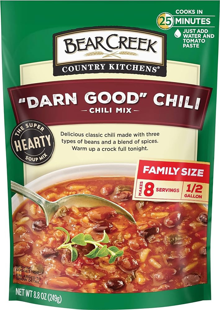 Bear Creek Soup Mix, Darn Good Chili, 8.8 Ounce | Amazon (US)