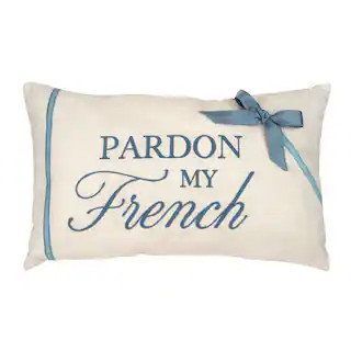 20" Pardon My French Throw Pillow by Ashland® | Michaels Stores