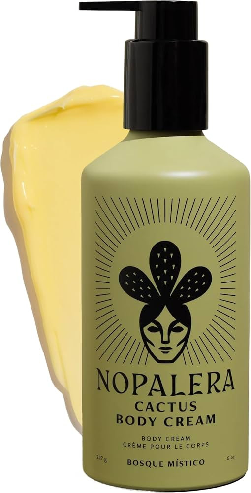 Nopalera Cactus Body Cream, Bosque M\u00edstico Scent, Deeply Nourishing Prickly Pear Body Cream ... | Amazon (US)