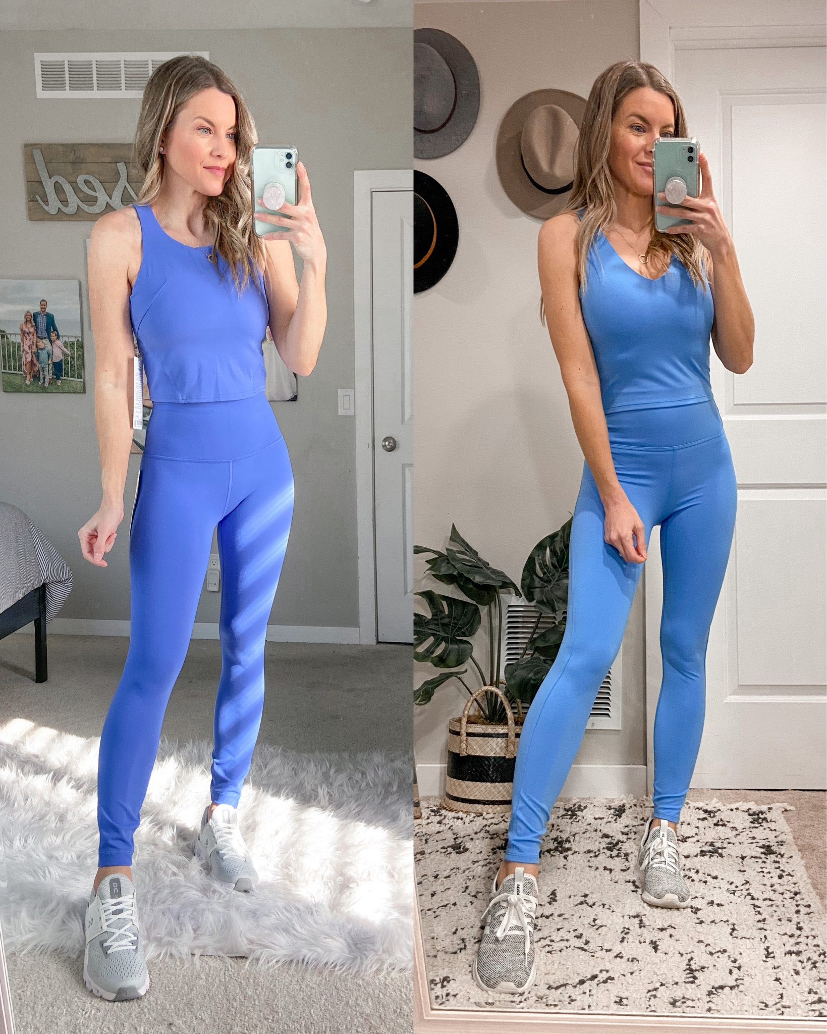 Lulu vs. Dupe!!!
Lululemon on the left (wild indigo color)
Target on the right! (v similar to Lulu “blue nile” color)!
Target Lululemon Align Dupe
Tap each item for my reviews…

#LTKstyletip #LTKunder100 #LTKfit