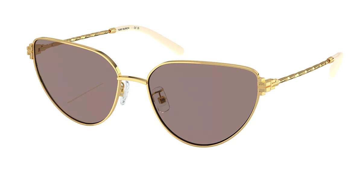 Tory Burch TY6110 33437N Women’s Sunglasses Gold Size 56 | SmartBuyGlasses Global