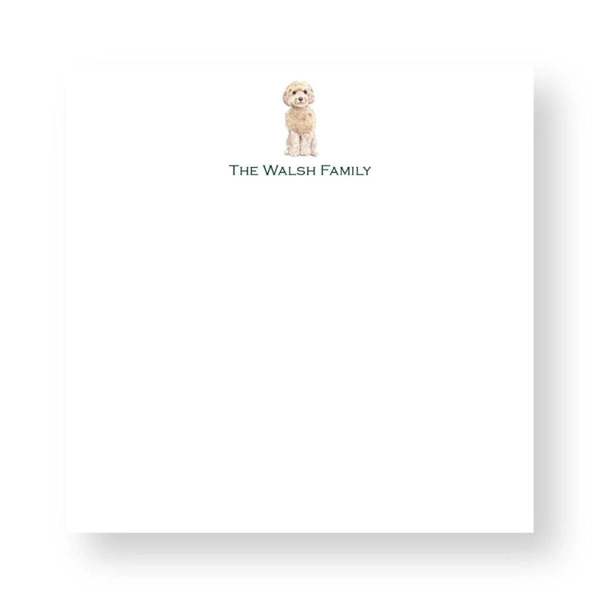 Dog Lover Personalized Notepad | The Well Appointed House, LLC