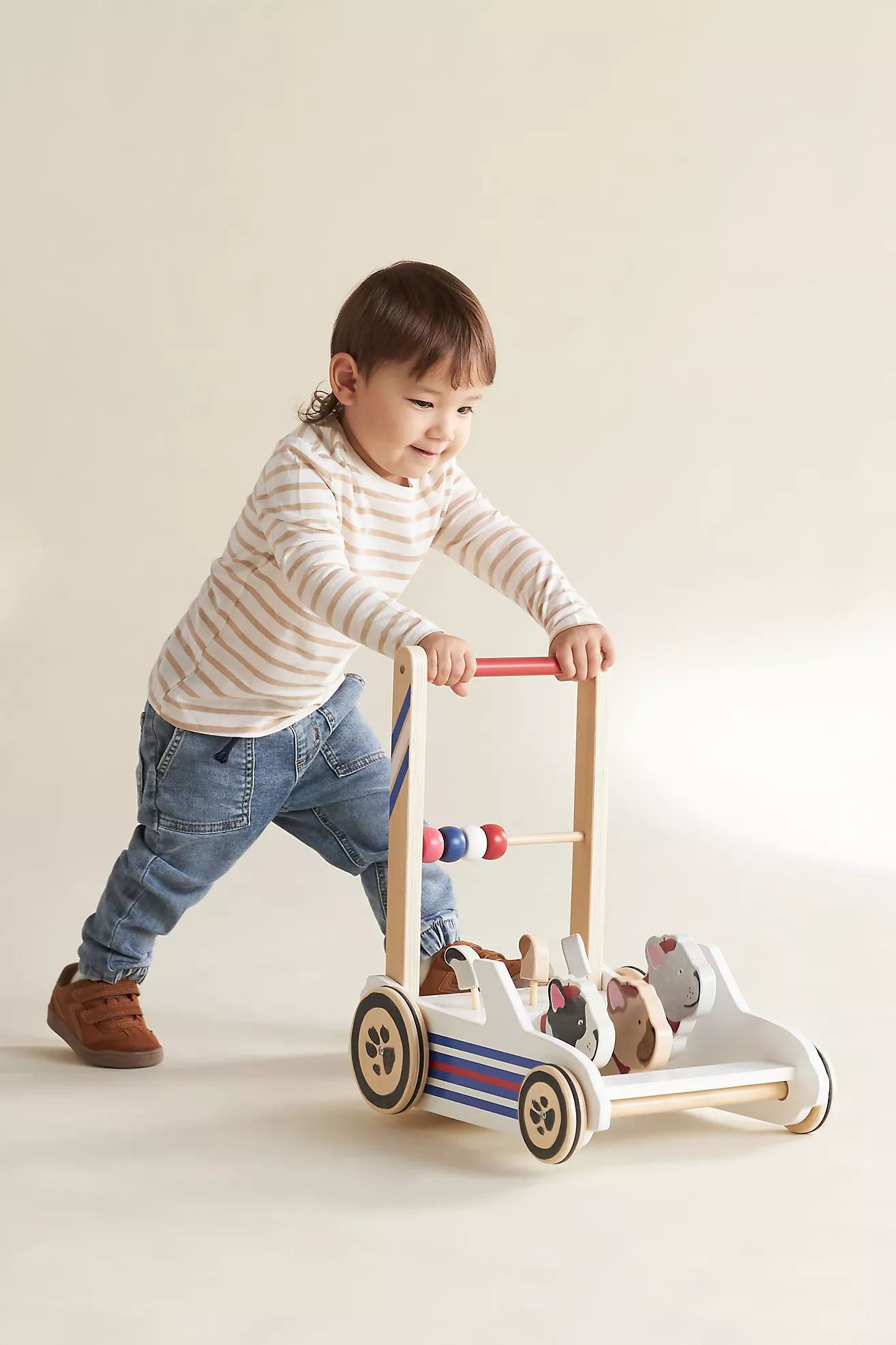 Frenchie Push Cart Toy | Anthropologie (US)