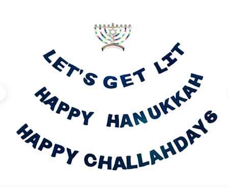 Jewish custom holiday banner for Rosh Hashanah or Hanukkah 