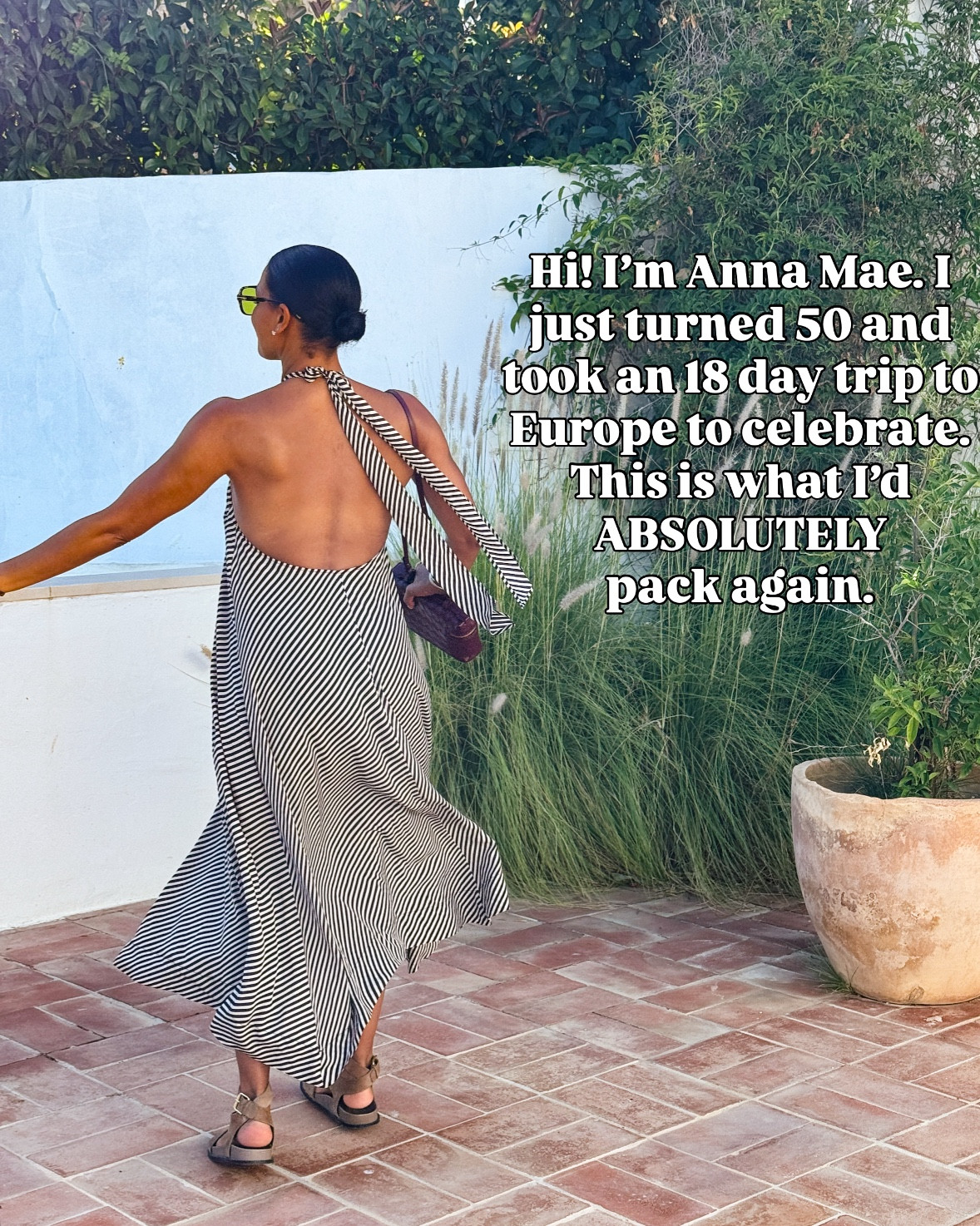 18 DAY TRIP TO PARIS ROME TUSCANY FLORENCE BARCELONA LAGOS (PORTUGAL) for my 50th birthday and here’s what I’d pack again every time, even for domestic travel. I got a code for spanx too! 15% off your 1st order ANNAGXSPANXX

#LTKTravel #LTKOver40