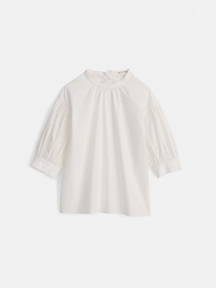 Florence Blouse in Paper Poplin | Alex Mill