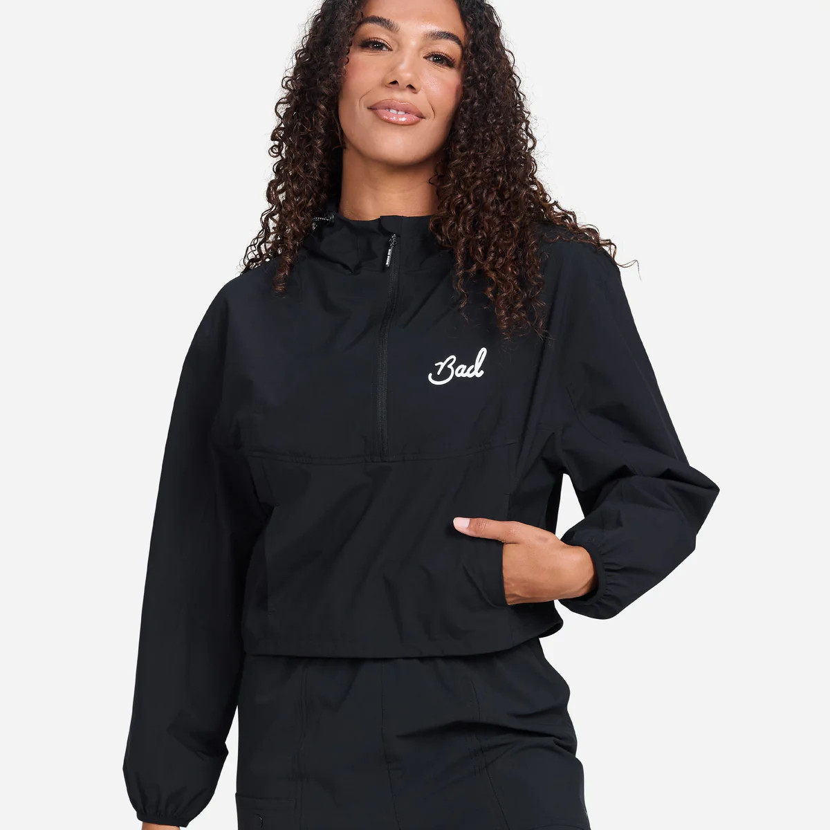 Stratus Women's Rain Anorak - Black - Bad Birdie | Bad Birdie