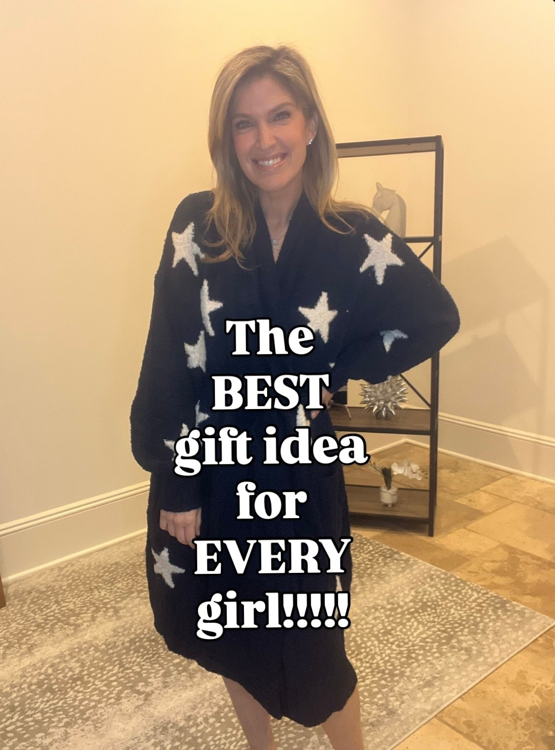 The BEST gift idea for any girl in your life! Comment “SHOP” for the link - or shop via the link in my bio, in stories, or in my “December Reels” highlight!

This robe is the most luxurious, cozy, buttery soft piece of loungewear out there. I have been wearing it literally nonstop since I got it two years ago - I had to add another to my collection! It makes an incredible gift for a girl of any age (your mom, sister, friend, niece, anyone!) & it’s under $100!

#holidaygifts #giftguide #loungewear #giftidea #cozygifts

#LTKfindsunder100 

#LTKGiftGuide #LTKHoliday #LTKFindsUnder100