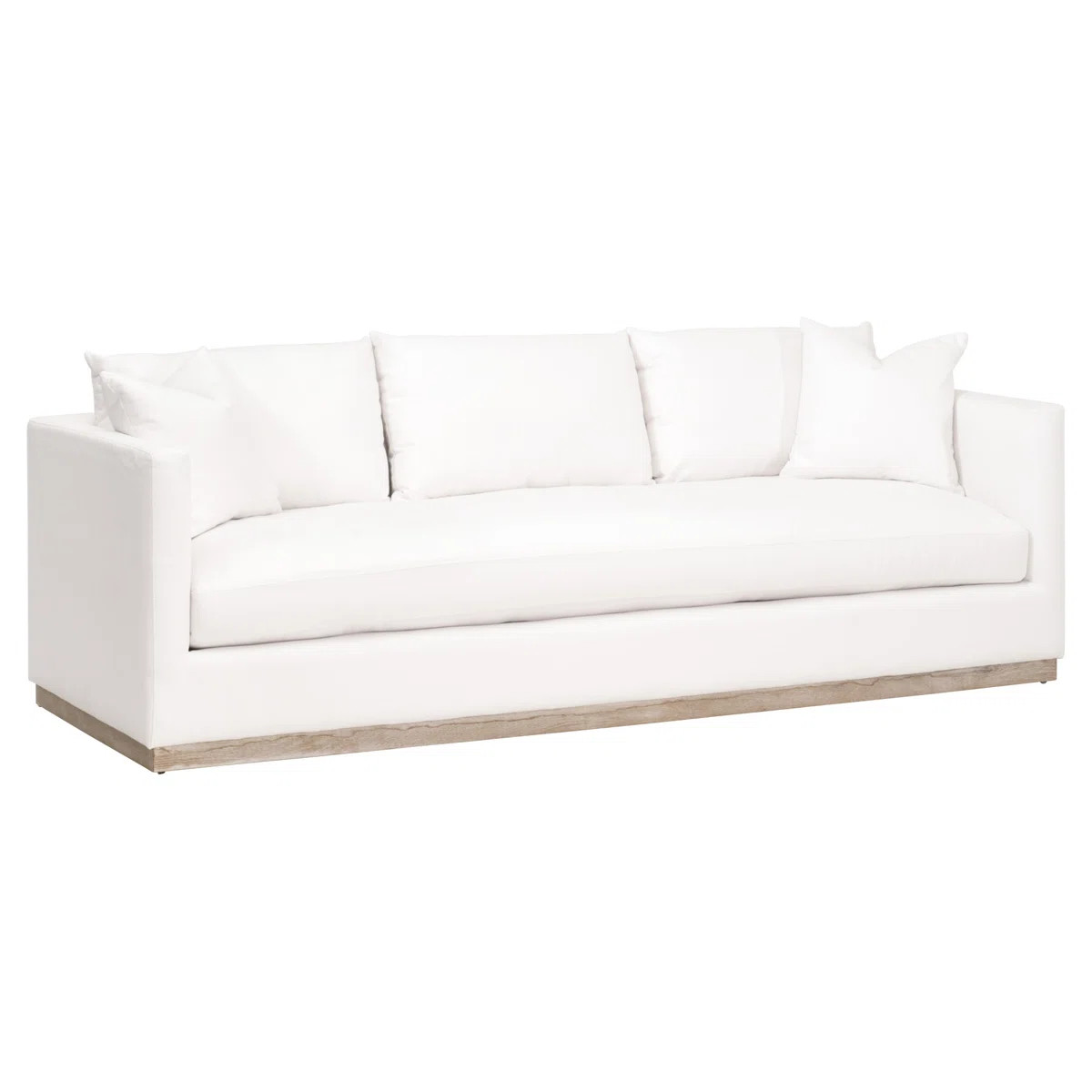 Floki 96'' Square Arm Sofa with Reversible Cushions | Wayfair North America