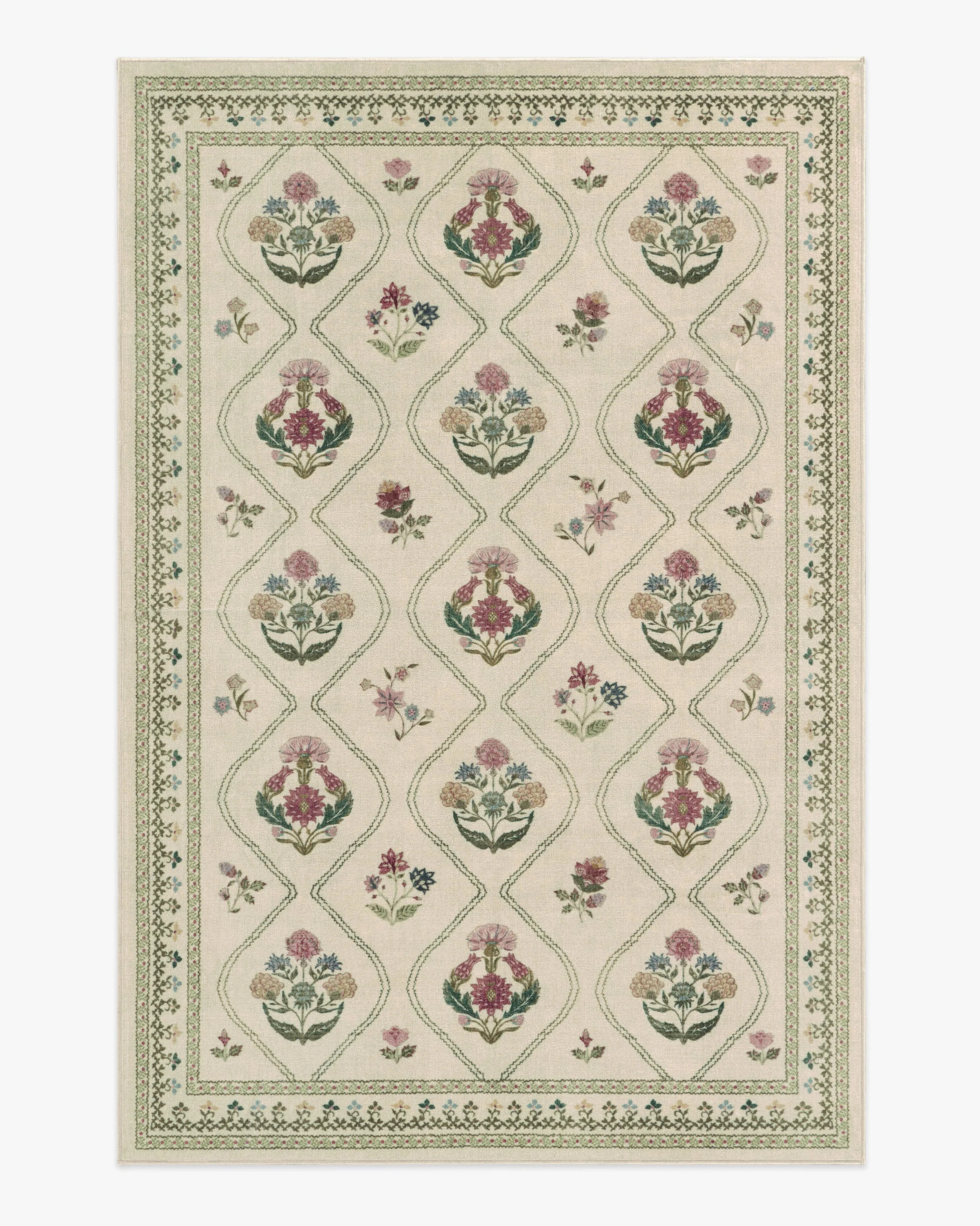 Olivia Cream Rug | Ruggable