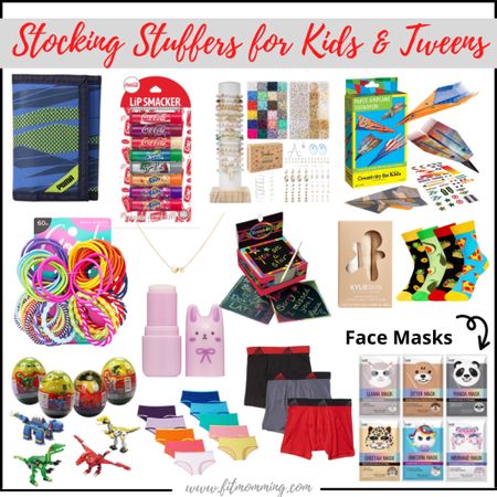 Stocking Stuffers for Kids & Tweens 

Christmas gift | gift guide | lip smacker | beauty | toys 

#LTKSeasonal #LTKHoliday #LTKkids