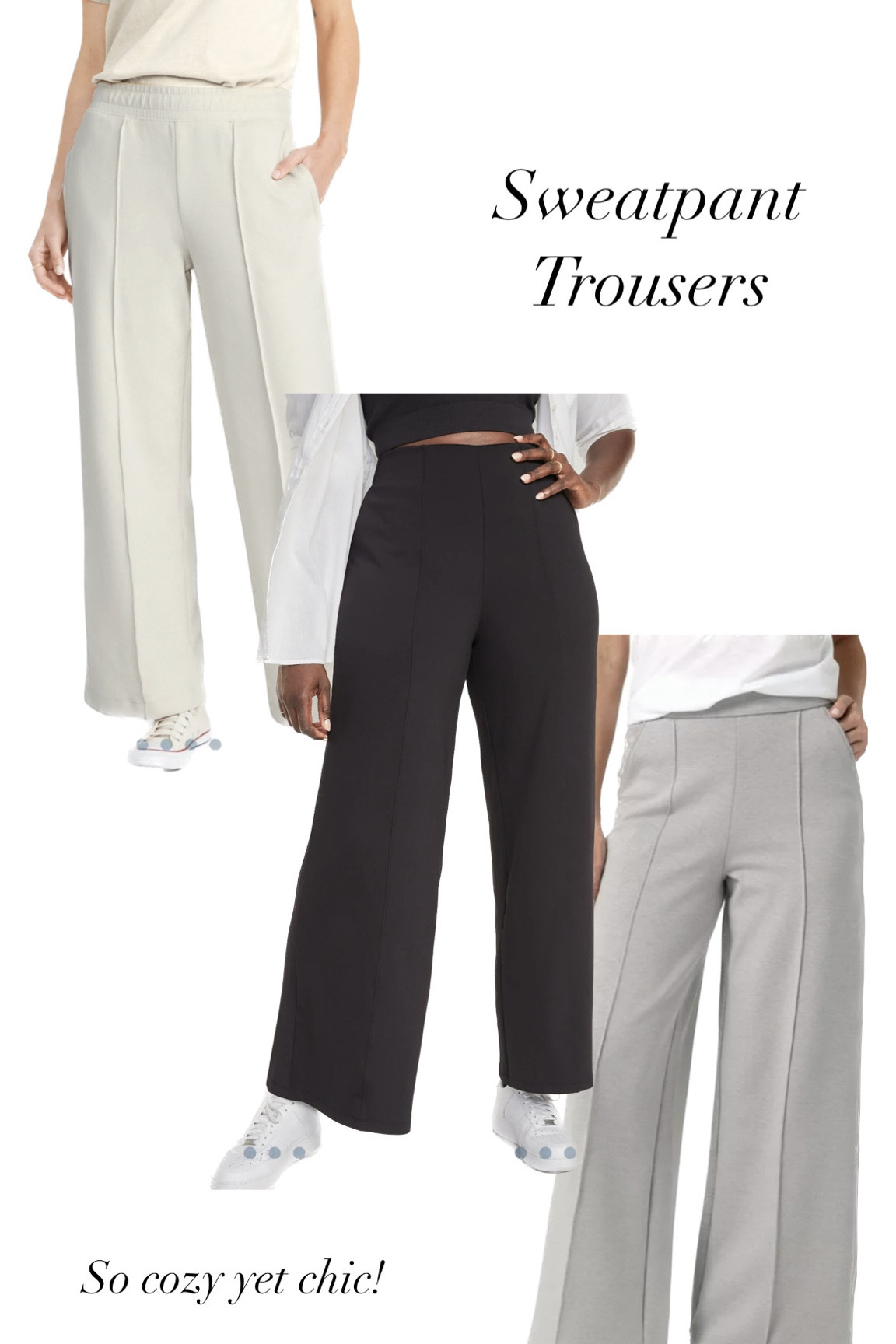 Cozy-chic sweatpants trousers of your dreams! 

#LTKworkwear #LTKFind #LTKSeasonal