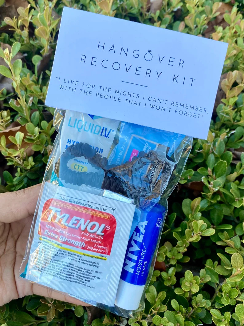 Drake Bachelorette Hangover Recovery Kit Topper TEMPLATE | Etsy | Etsy (US)