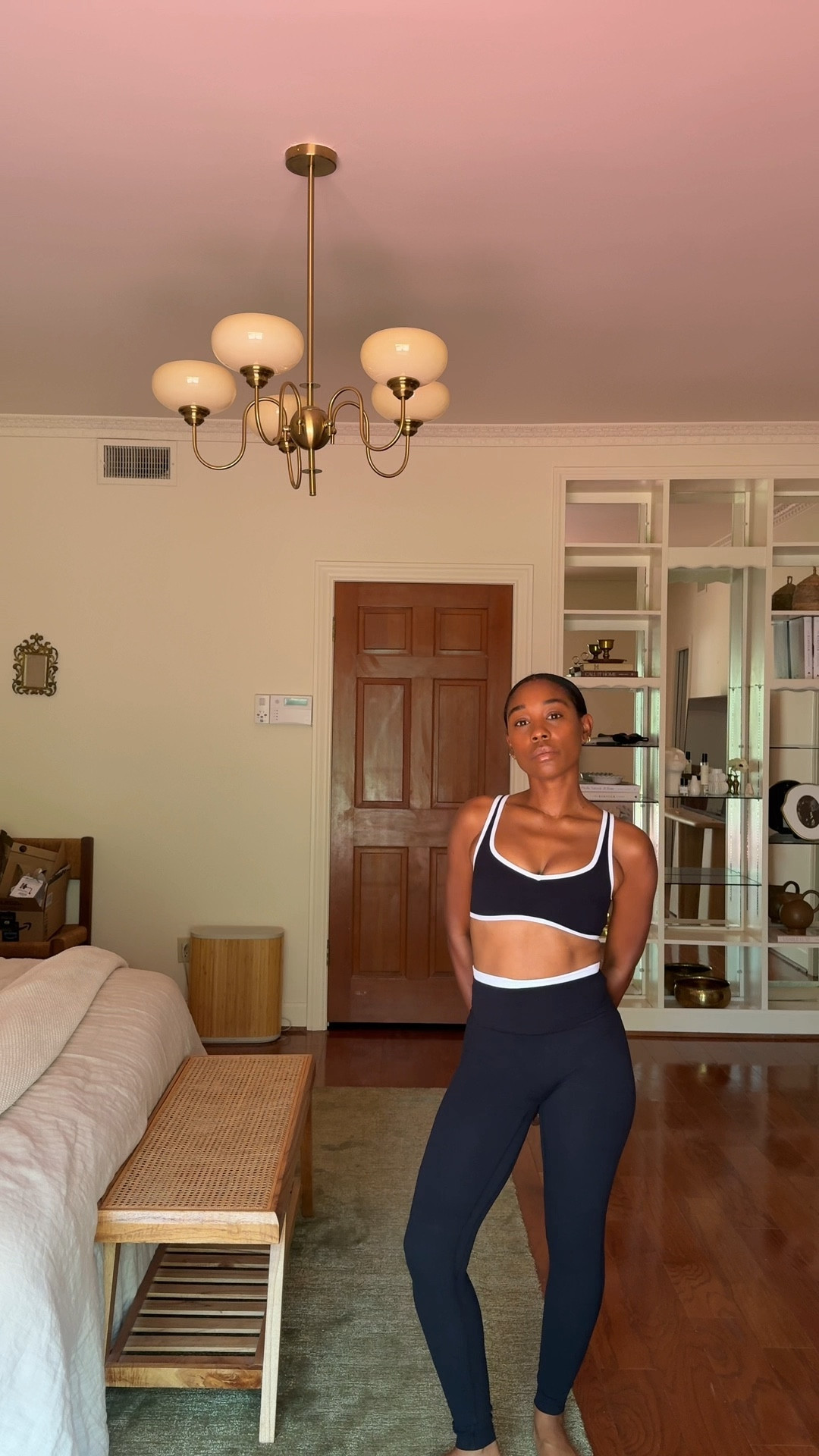 Black sports bra and leggings - on sale - activewear 

#LTKStyleTip #LTKFallSale #LTKActive