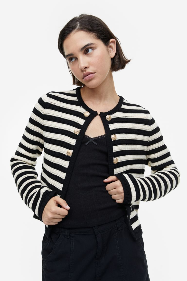 Textured-knit Cardigan | H&M (US + CA)