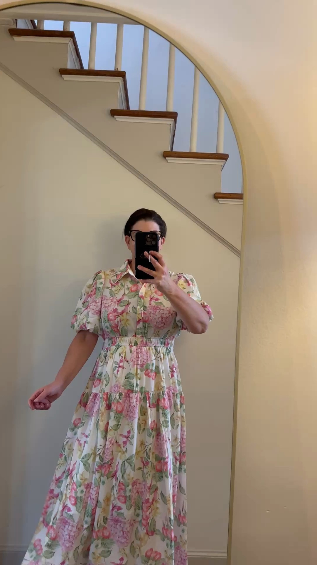 Arrives in time for Easter! Gorgeous dress in the loveliest print I have seen all spring in a dress! It fits TTS and I am wearing a large. Lined with a lightweight poly blend fabric it feels very silky on the skin. Would be great for Easter, graduations, bridal showers, baby showers, wedding guest dress and so much more!

#LTKMidsize #LTKOver40 #LTKWorkwear