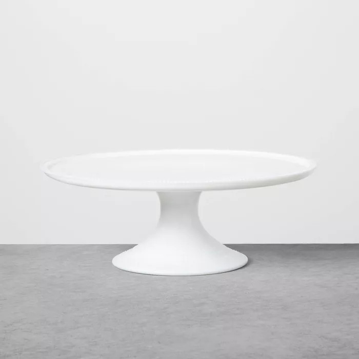 Milkglass Cake Stand White - Hearth & Hand™ with Magnolia | Target
