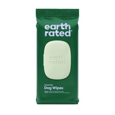 Earth Rated Thick Hypoallergenic Lavender Scented Dog Grooming Wipes - 100ct | Target