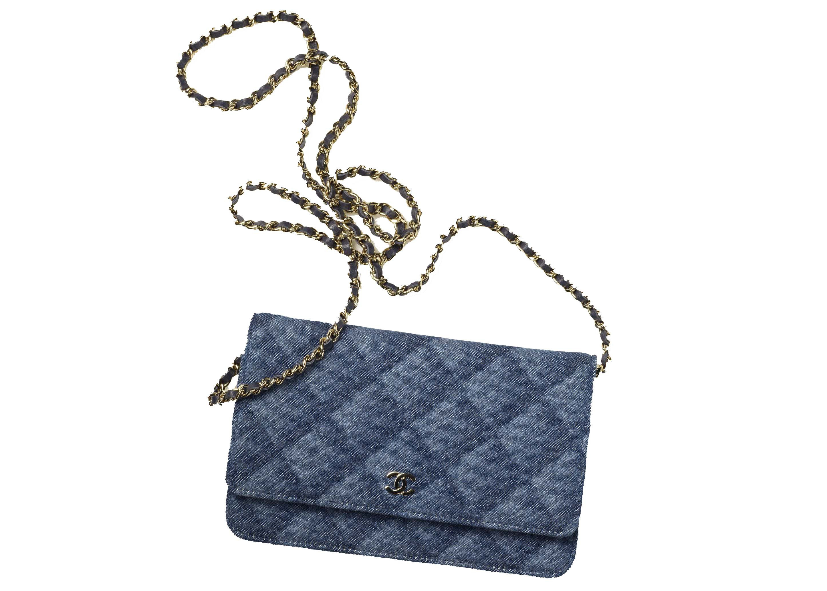 Chanel Classic Wallet On Chain AP0250 Dark Blue | StockX