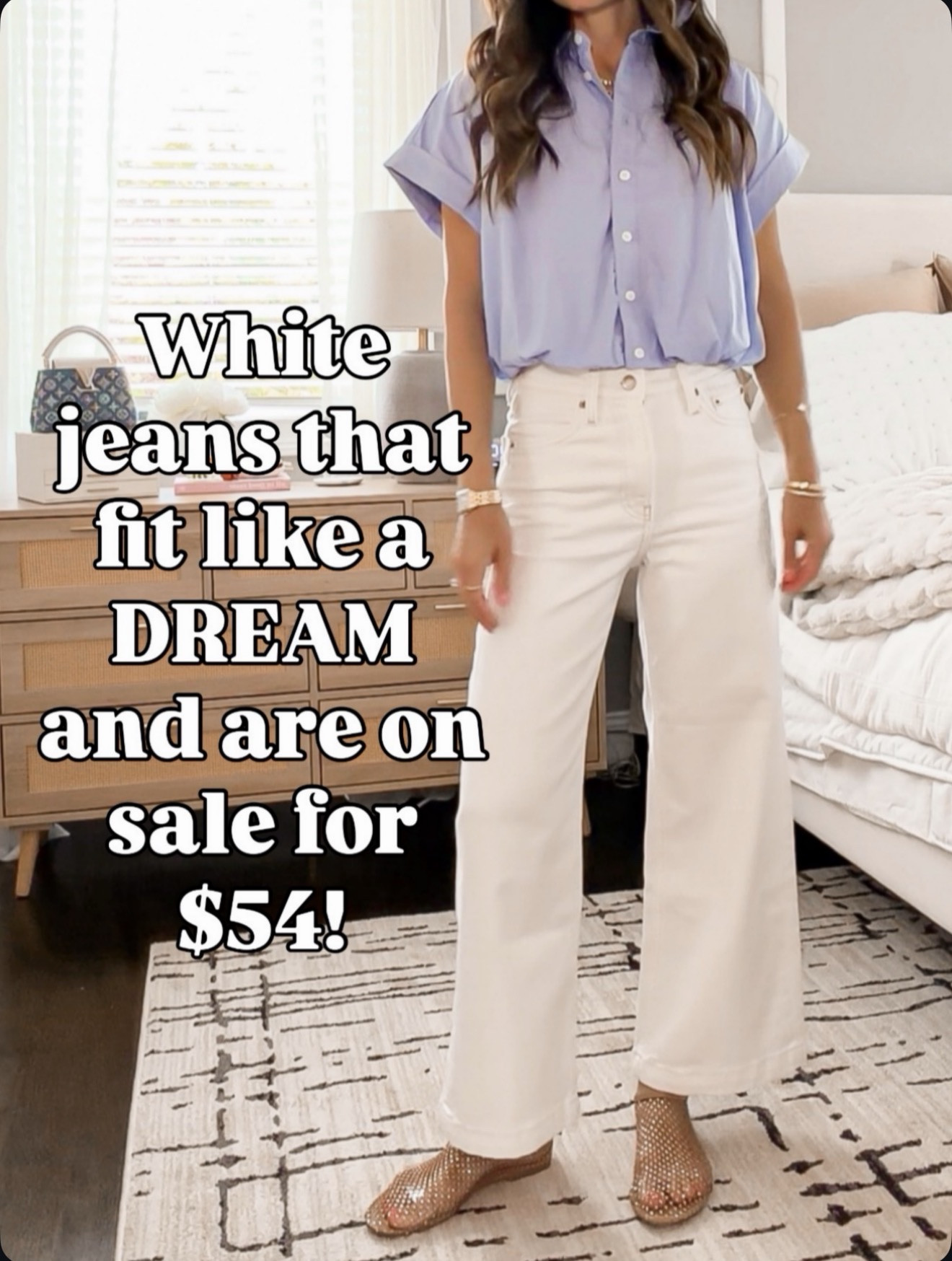 White jeans that fit, flatter, and don’t break the bank? Yes please 🤍 🔗⬇️ wearing size 24

#LTKmomlife #LTKOver40 #LTKSeasonal