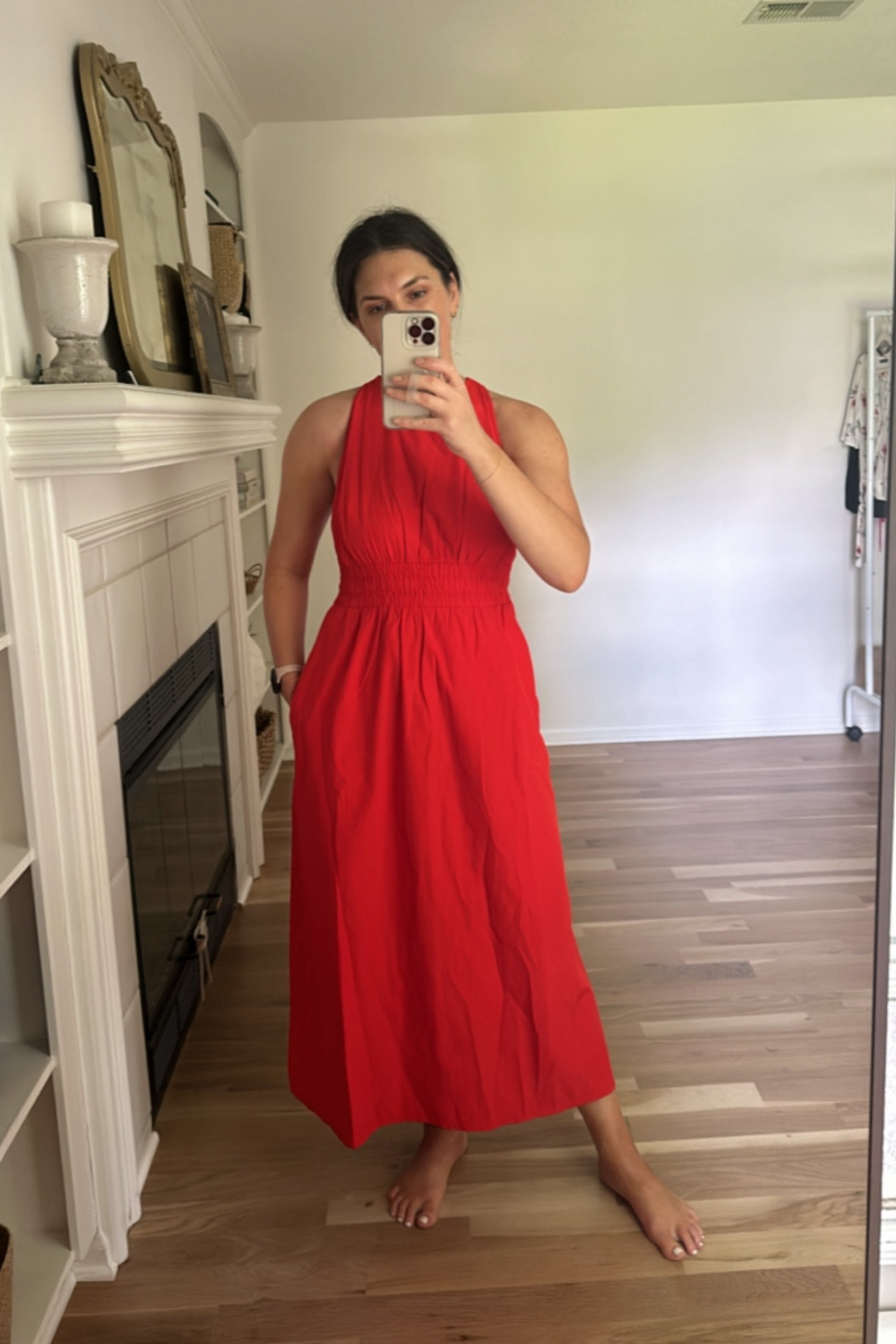 silver bridesmaid dresses Silver Bridesmaid Dresses A-Line V-Neck Straps Long Stretch Satin Bridesmaid Dresses With Split