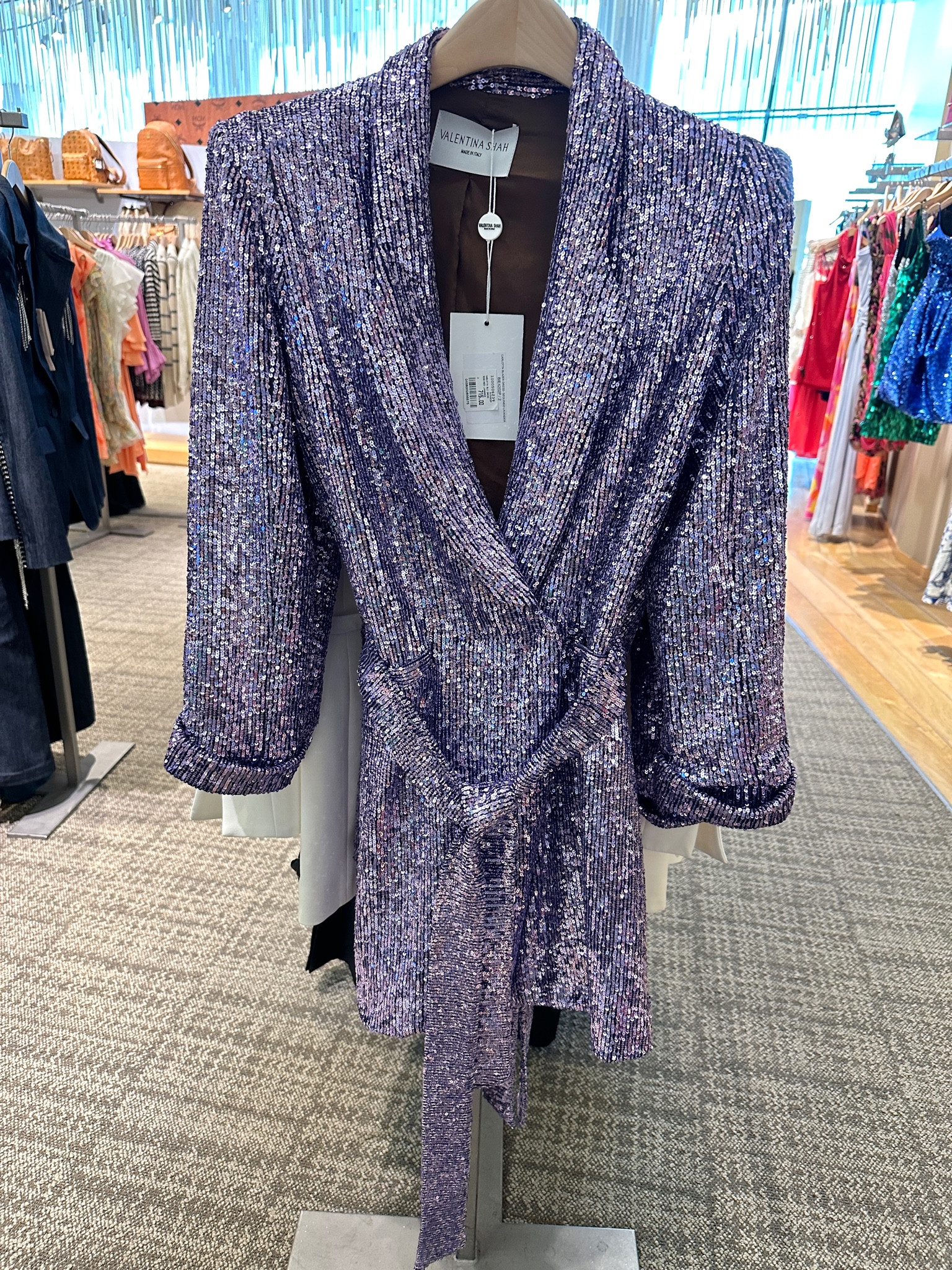 Saw this dress when shopping in Vegas! I found a diff color, same designer! There is only a size 2 left but you can always ask for back in stock requests. 

#LTKSeasonal