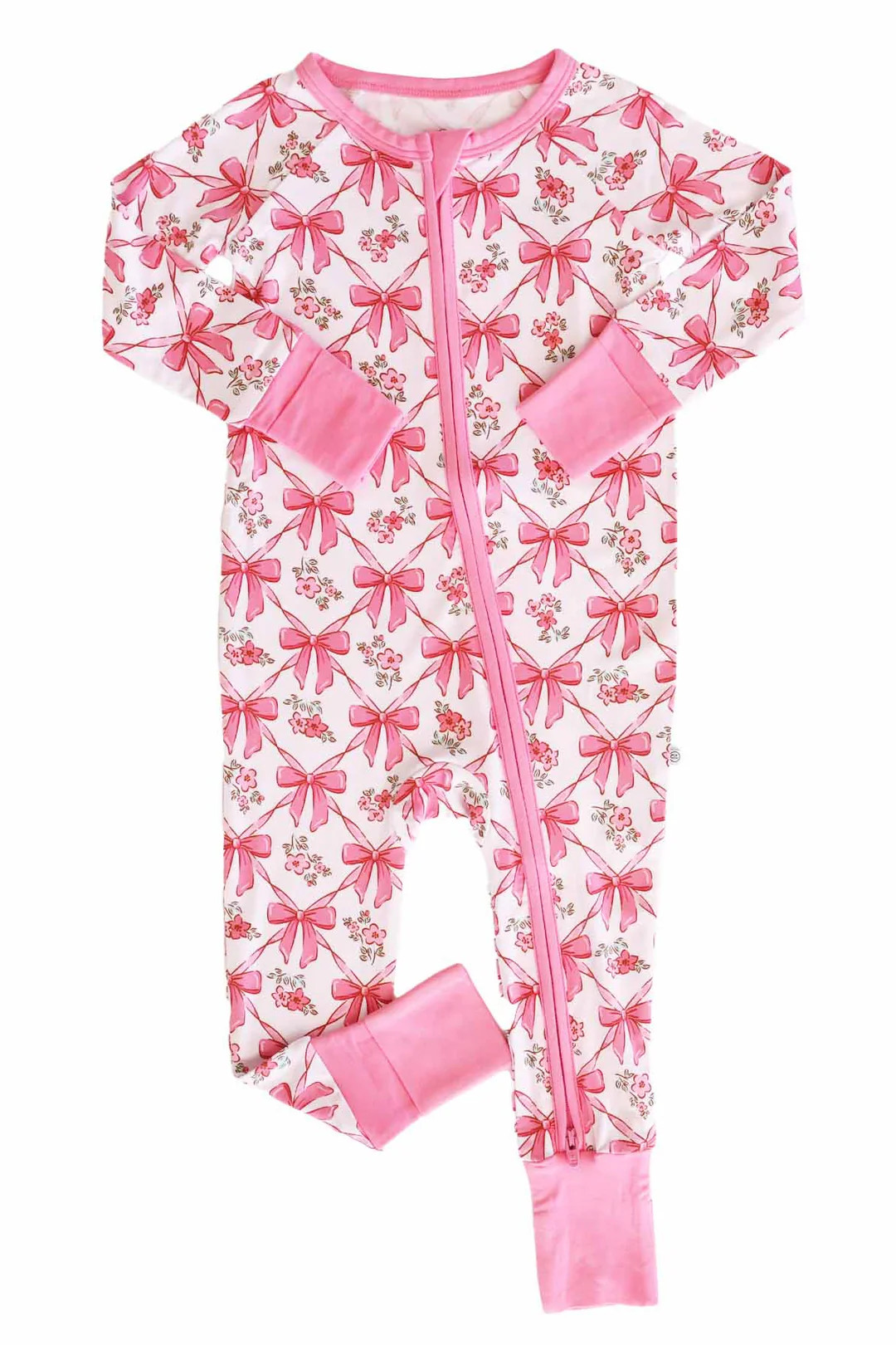 Bow Besties Convertible Zip Romper | Caden Lane