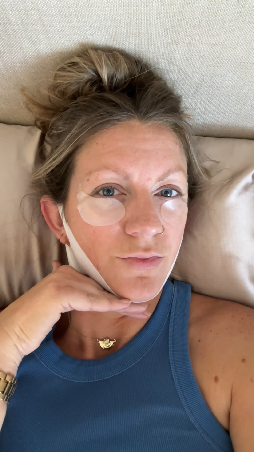 Turkey neck mask, neck cream and eye masks 

#LTKOver40 #LTKBeauty