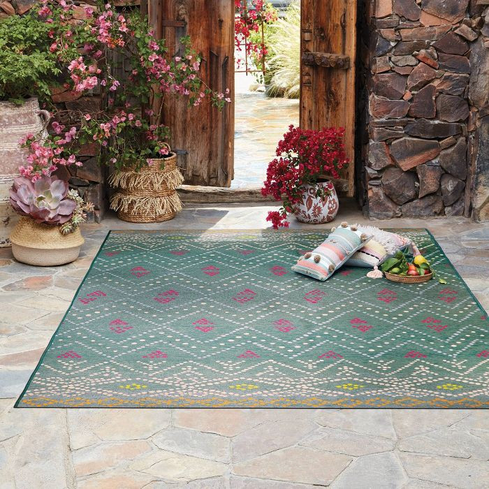 Outdoor Rug Global Aqua - Opalhouse™ | Target