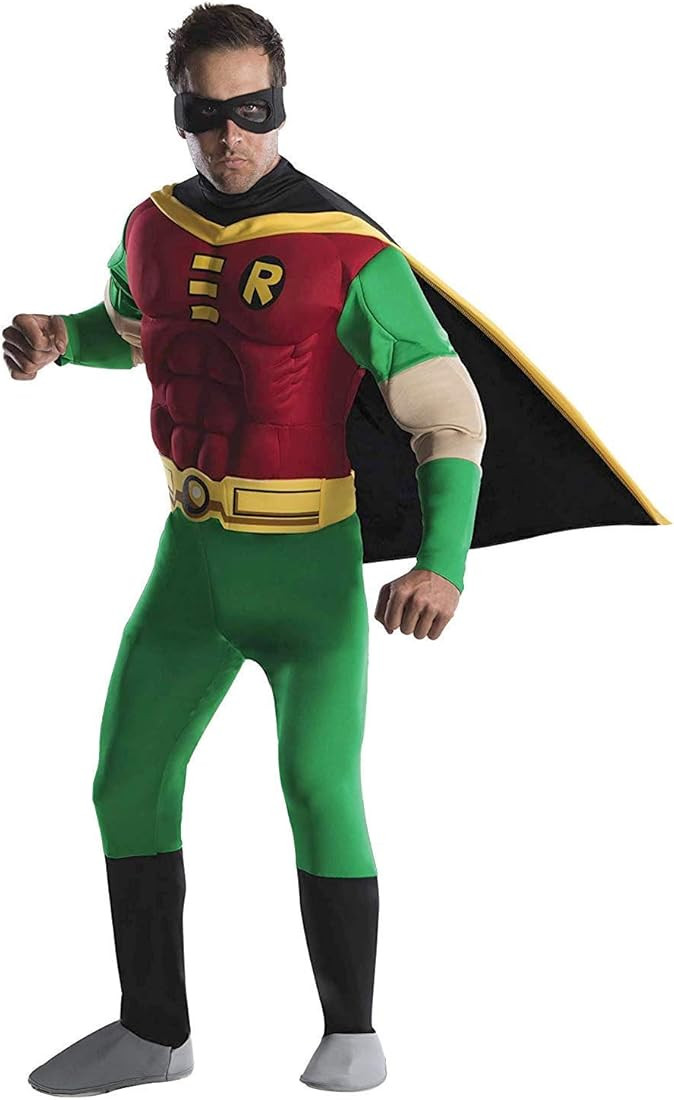 DC Comics Deluxe Muscle Chest Robin Adult Costume | Amazon (US)