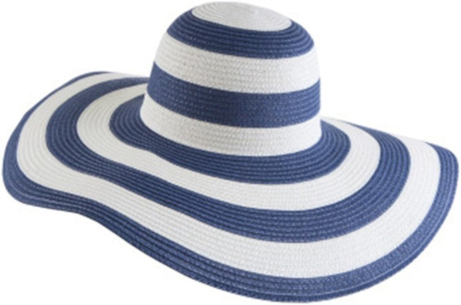 Women Sun Straw Hat Wide Brim Big Floppy Foldable Roll up Cap Beach Summer Sun Hat UPF 50+ | Amazon (US)