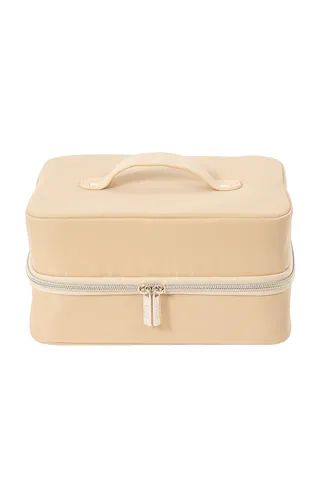 BEIS The Hanging Cosmetic Case in Beige from Revolve.com | Revolve Clothing (Global)
