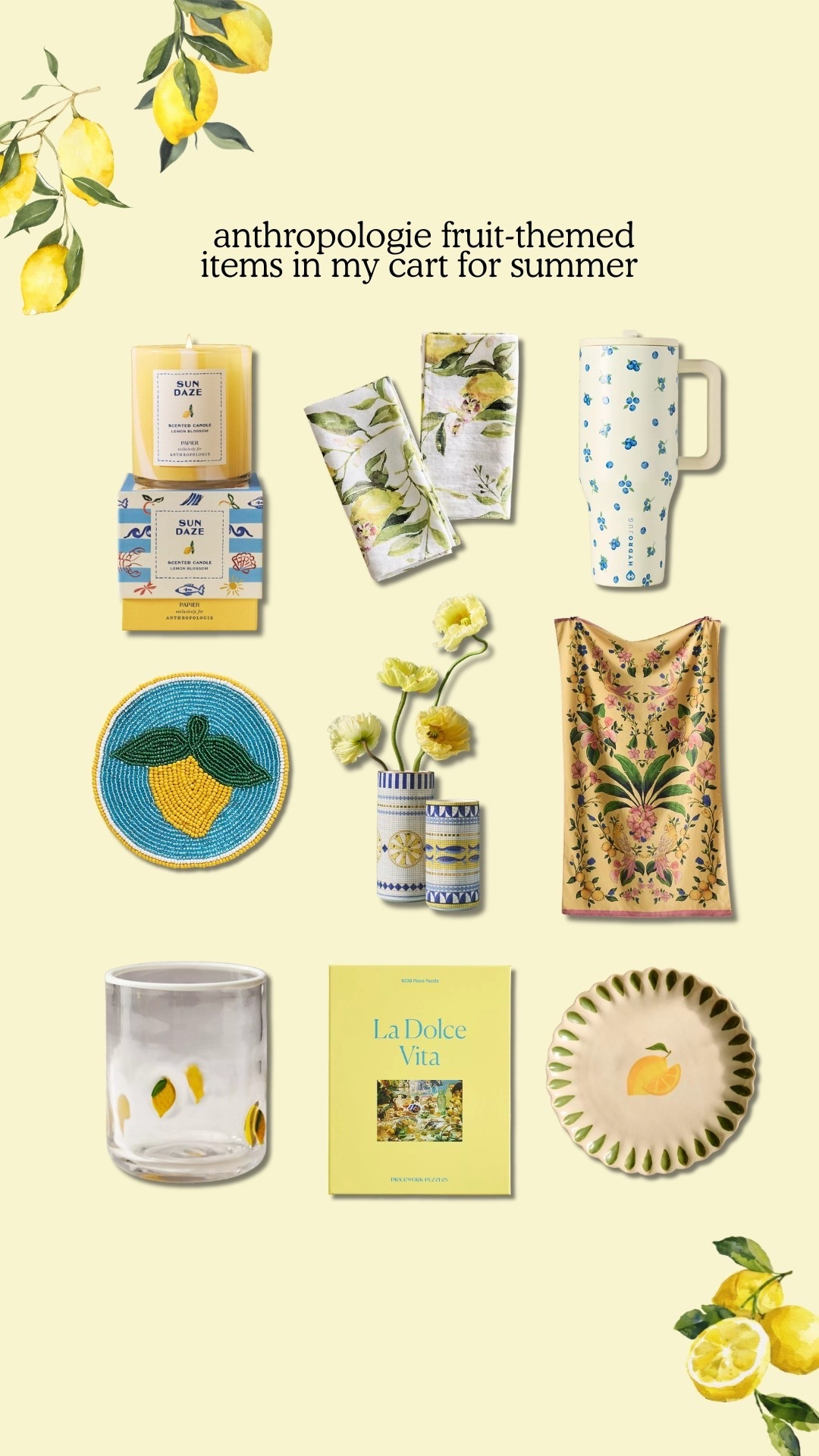 so many cute fruit-themed items 🍋🫐

#LTKTravel #LTKHome #LTKSeasonal