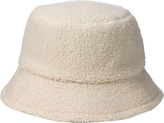 Sherpa Bucket Hats Teddy Style Wool Cap with Smile Face | Amazon (US)