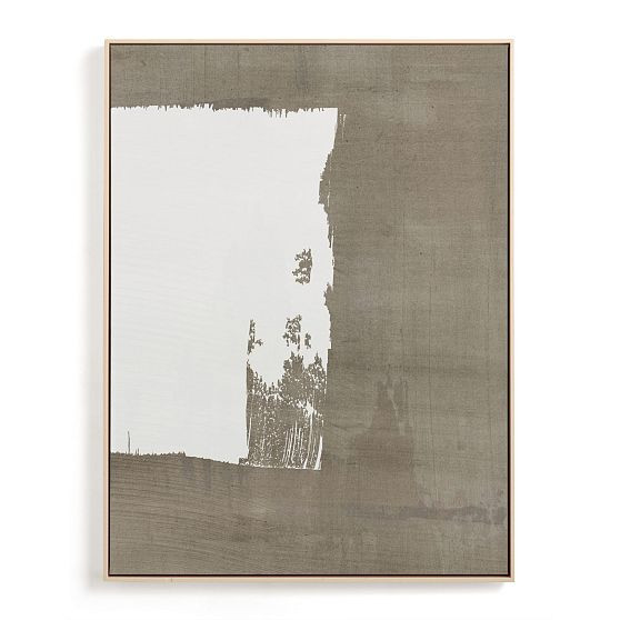 Mindfulness, Natural Wood Canvas Frame, Framed Canvas, 30x40 | West Elm (US)