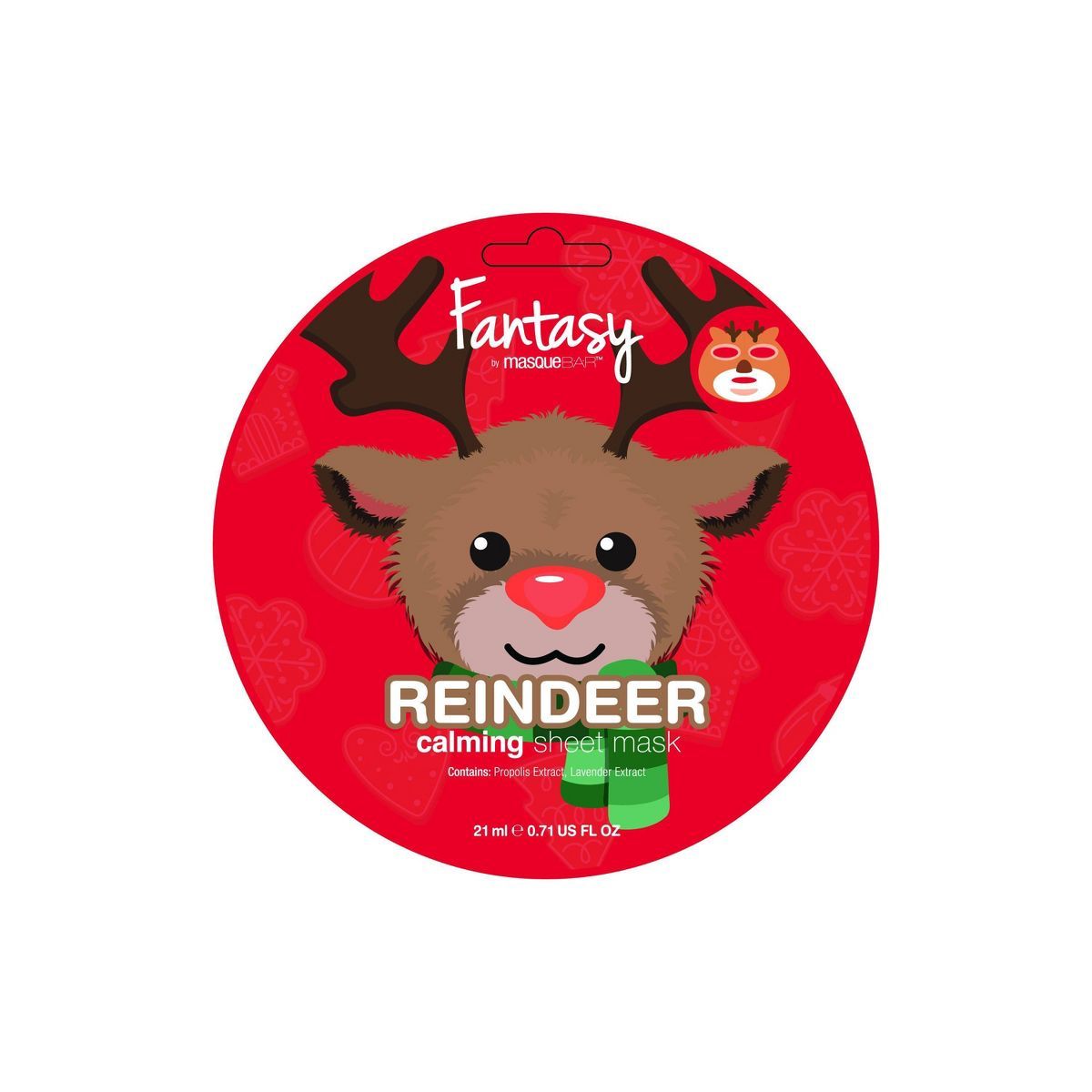 Fantasy by Masque Bar Reindeer Calming Sheet Mask - 0.71 fl oz | Target