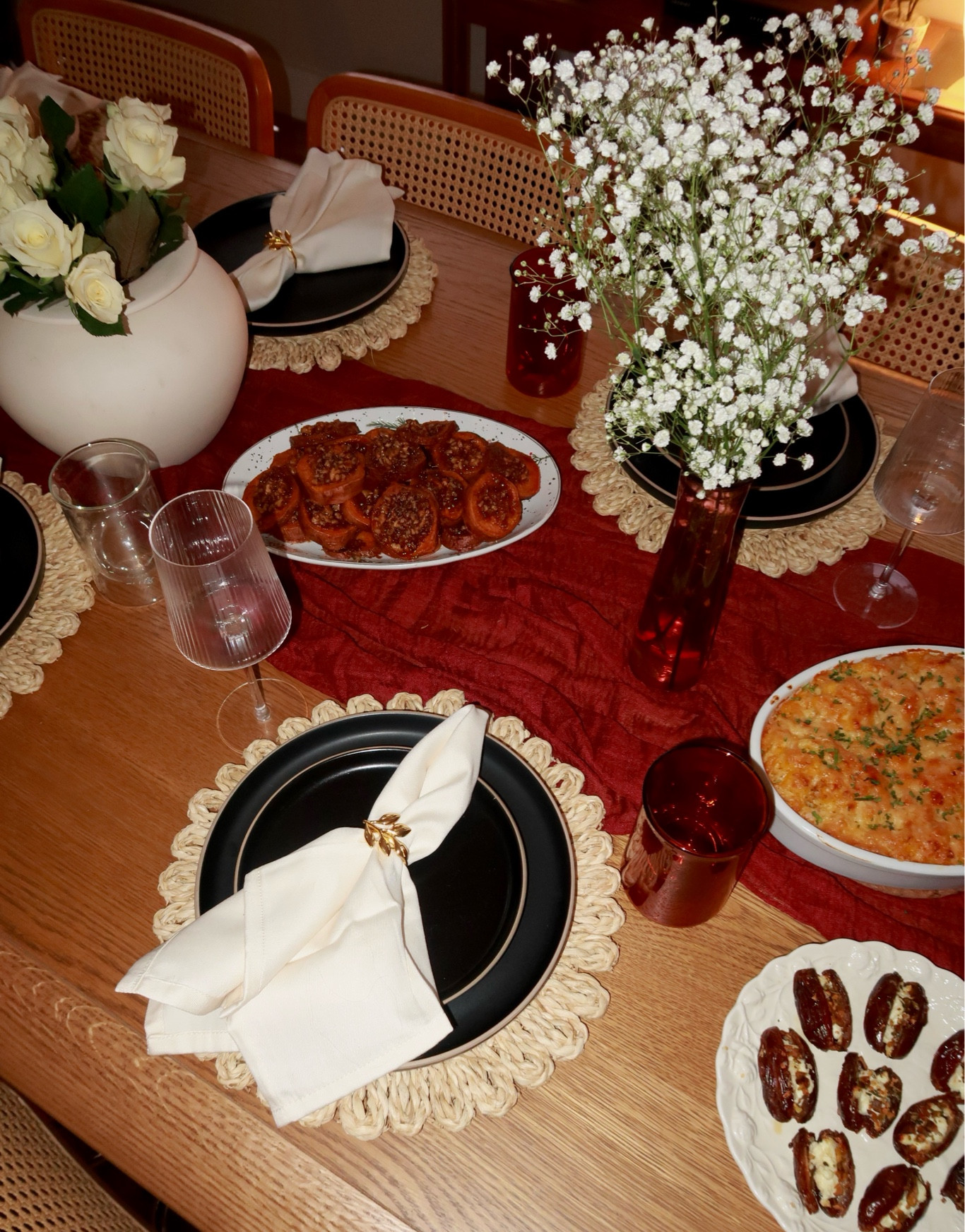 the perfect holiday tablescape, that doesn’t break the bank!! 🤎🦃 

#LTKFindsUnder100 #LTKSeasonal #LTKGiftGuide