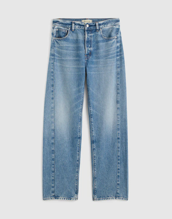 Pieced Barrel-Leg Jeans | Madewell