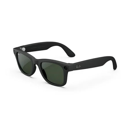 Ray-Ban Meta (Gen 1), Wayfarer, Matte Black, Transitions® Graphite Green Lenses | Smart AI Glasses | Walmart (US)