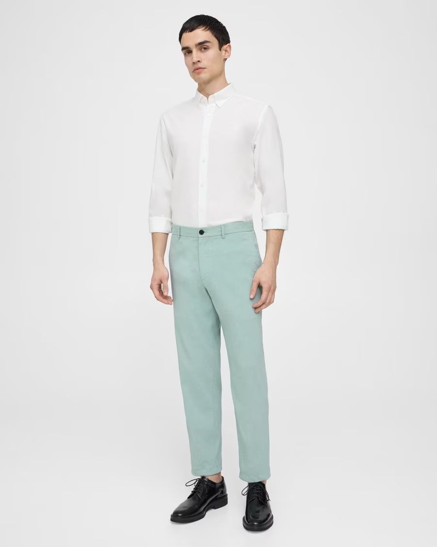 Curtis Drawstring Pant in Good Linen | Theory