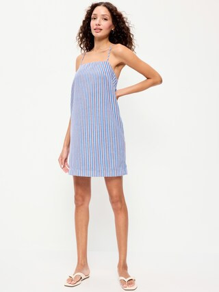 Strappy Mini Shift Dress | Old Navy (US)