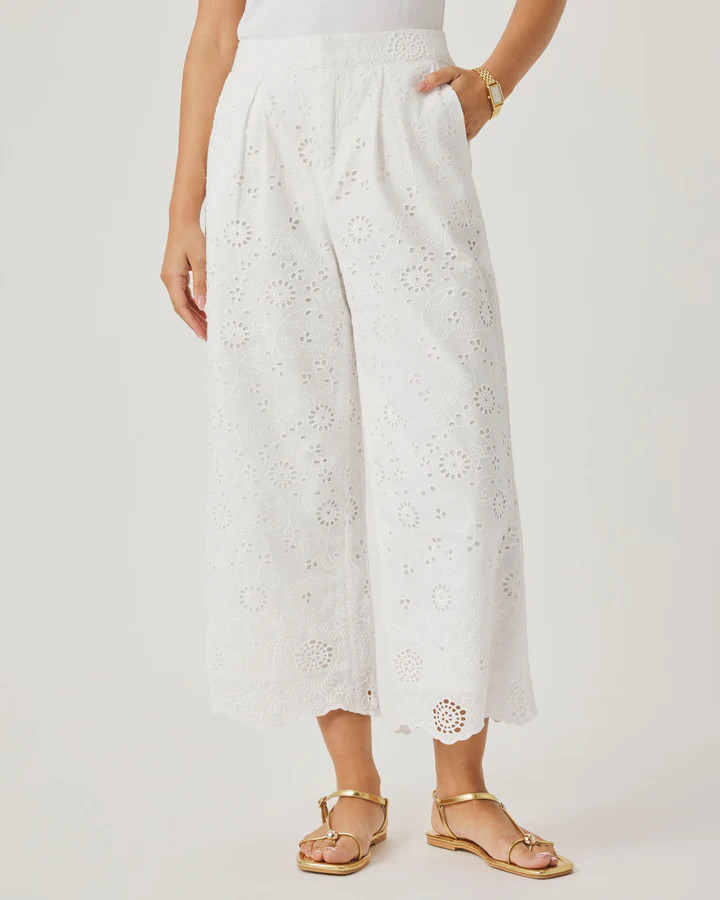Splendid x @Cellajaneblog Eyelet Pant | Splendid