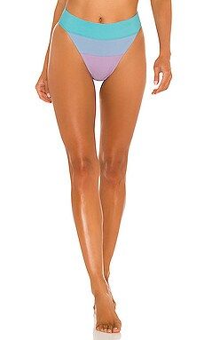 BEACH RIOT X REVOLVE Alexis Bikini Bottom in Pastel Color Block from Revolve.com | Revolve Clothing (Global)