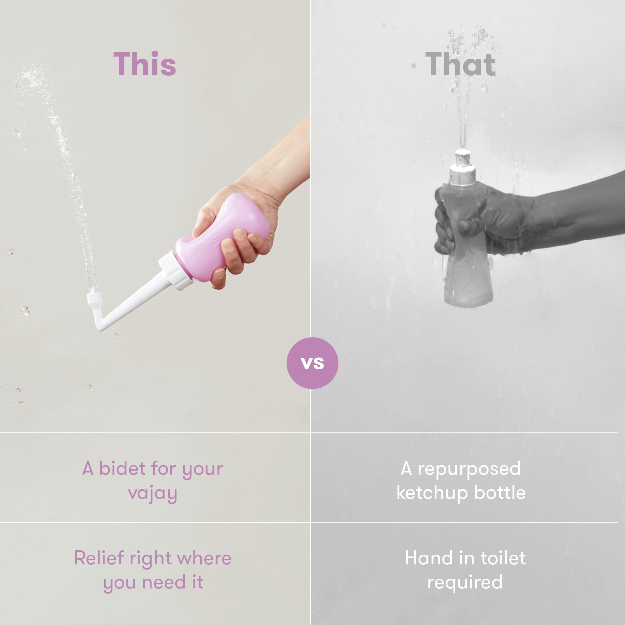 Frida Mom Upside Down Peri Bottle for Postpartum Care | Portable Bidet Perineal Cleansing and Rec... | Amazon (UK)