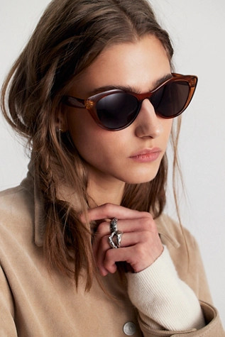 Laurel Cat-Eye Sunglasses | Free People (Global - UK&FR Excluded)