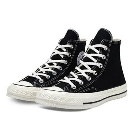 Converse 1970s Classic Shoes Black High Tops Canvas Shoes Trainers for Men Women | Walmart (US)