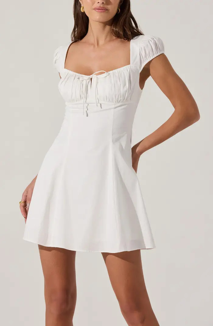 Poplin Fit & Flare Dress | Nordstrom Rack