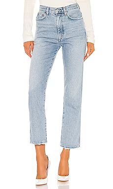 AGOLDE Pinch Waist High Rise Kick in Riptide from Revolve.com | Revolve Clothing (Global)