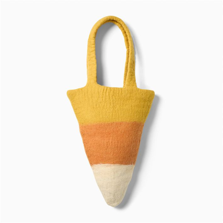 Halloween Felt Candy Corn Treat Bag | West Elm (US)
