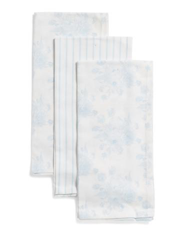 3pk Floral Kitchen Towels | TJ Maxx